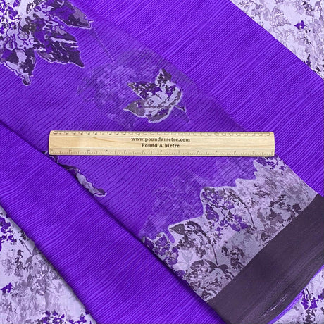 7.5 Metres Crepe Fabric Bundle - 45" Wide- 3 Pieces (Design 19)