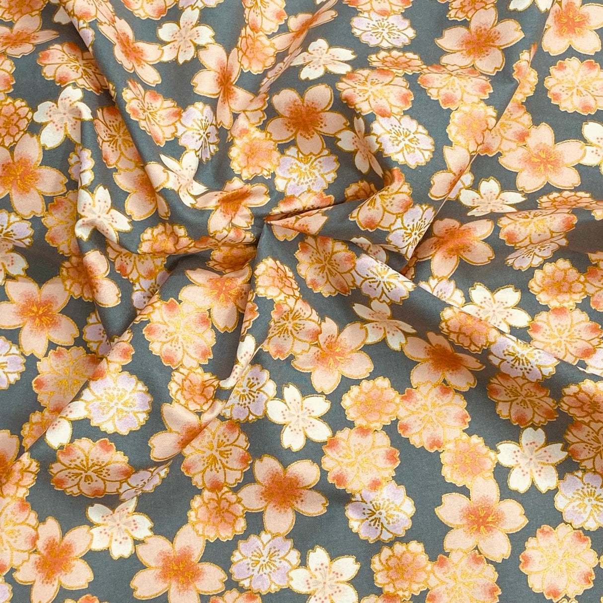 Per Metre 100% Digital Cotton Print - (Print 111)