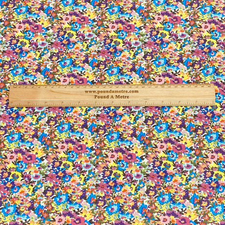 Per Metre 100% Digital Cotton Print - (Print 110)