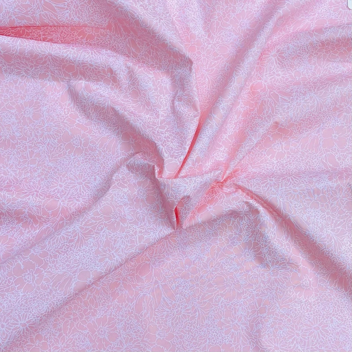 Per Metre 100% Digital Cotton Print - (Print 106)