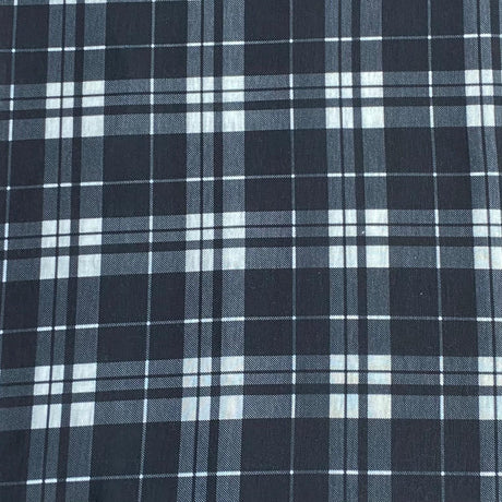 3 Metre Luxurious Soft Viscose Jersey - 60"-  (Black & White)