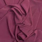 3 Metres Luxurious Crepe Duchenne 60' Wide (Maroon)