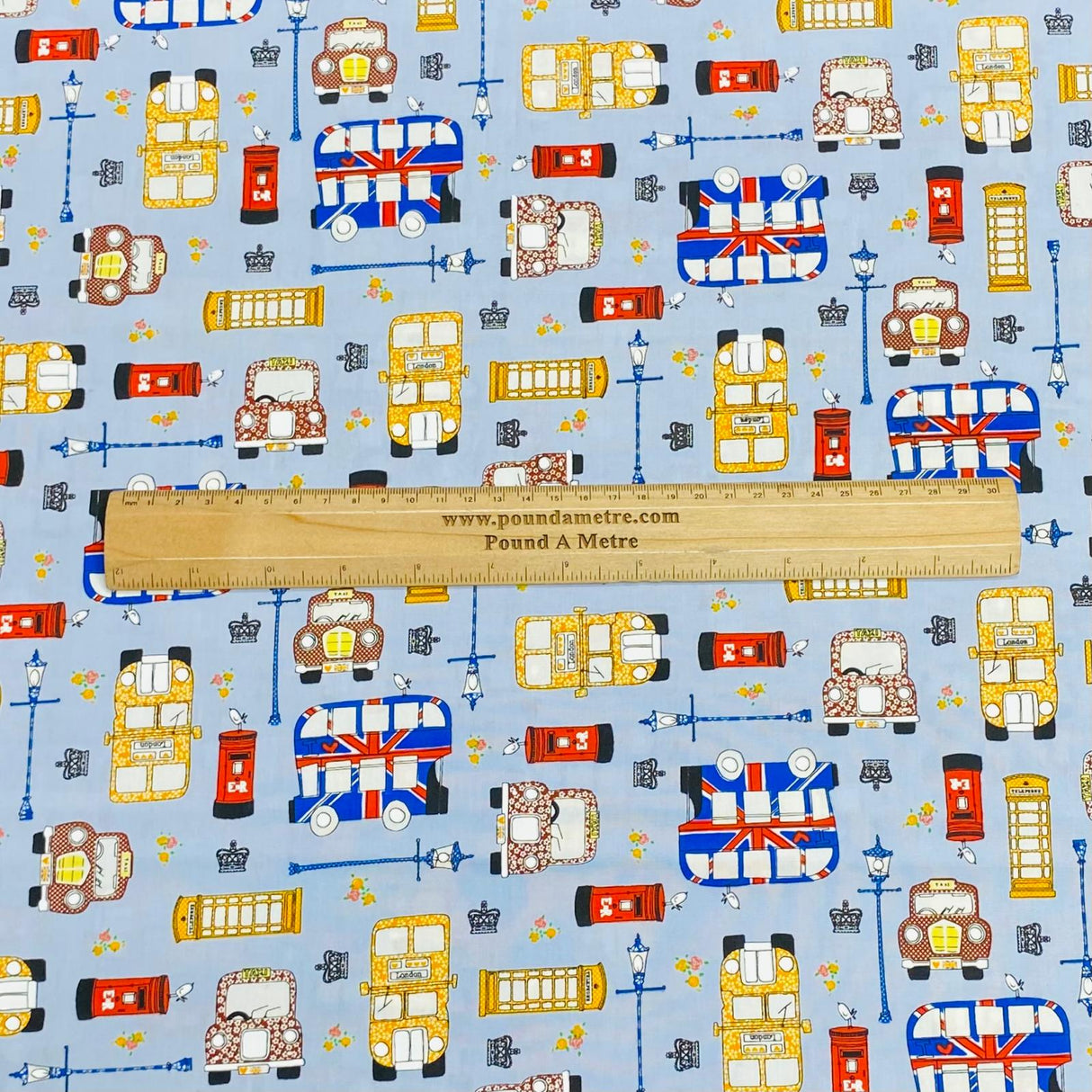 Per Metre 100% Digital Cotton Print - (Print 99)