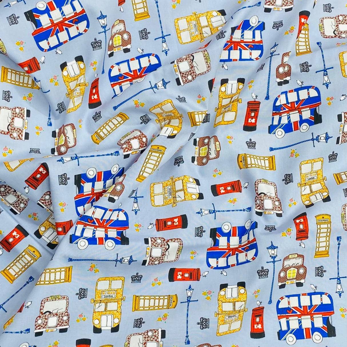 Per Metre 100% Digital Cotton Print - (Print 99)