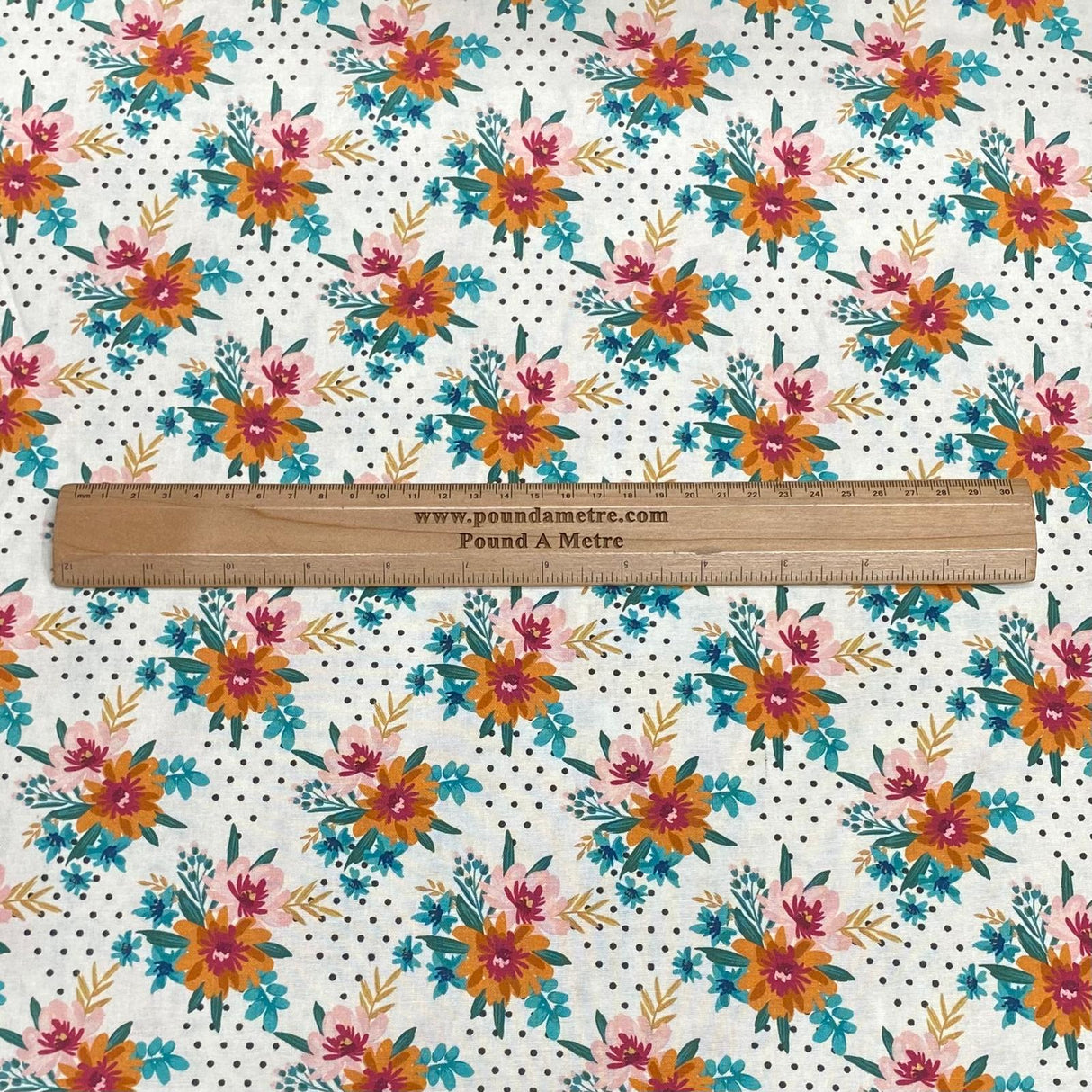 Per Metre 100% Digital Cotton Print - (Print 89)
