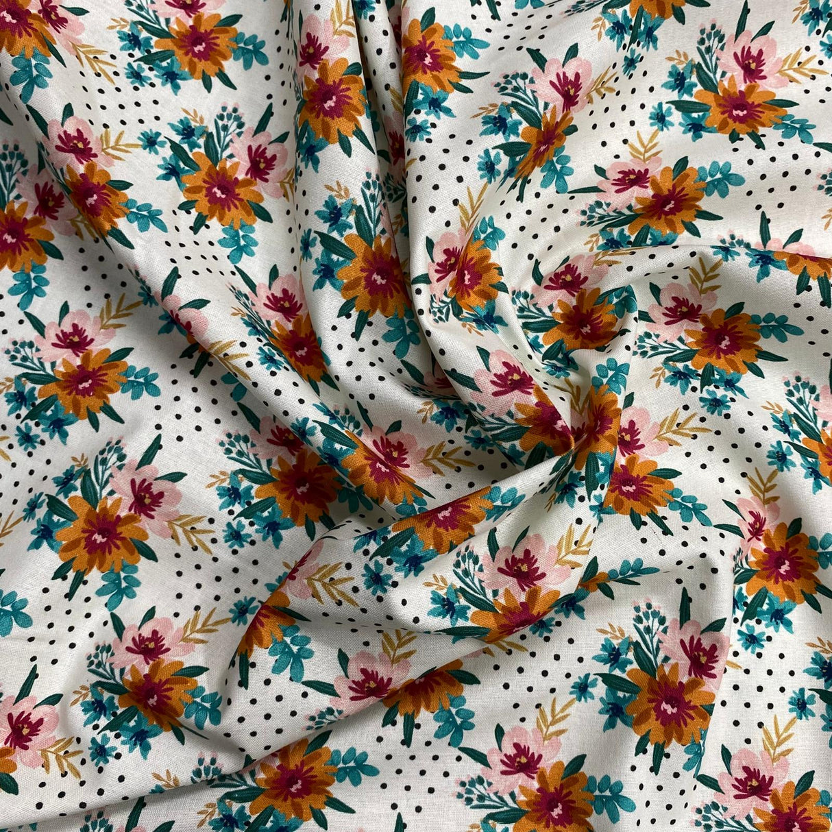 Per Metre 100% Digital Cotton Print - (Print 89)