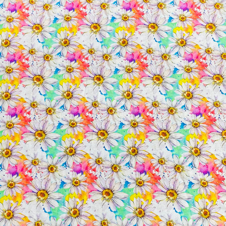 Per Metre 100% Digital Cotton Print - (Print 85)