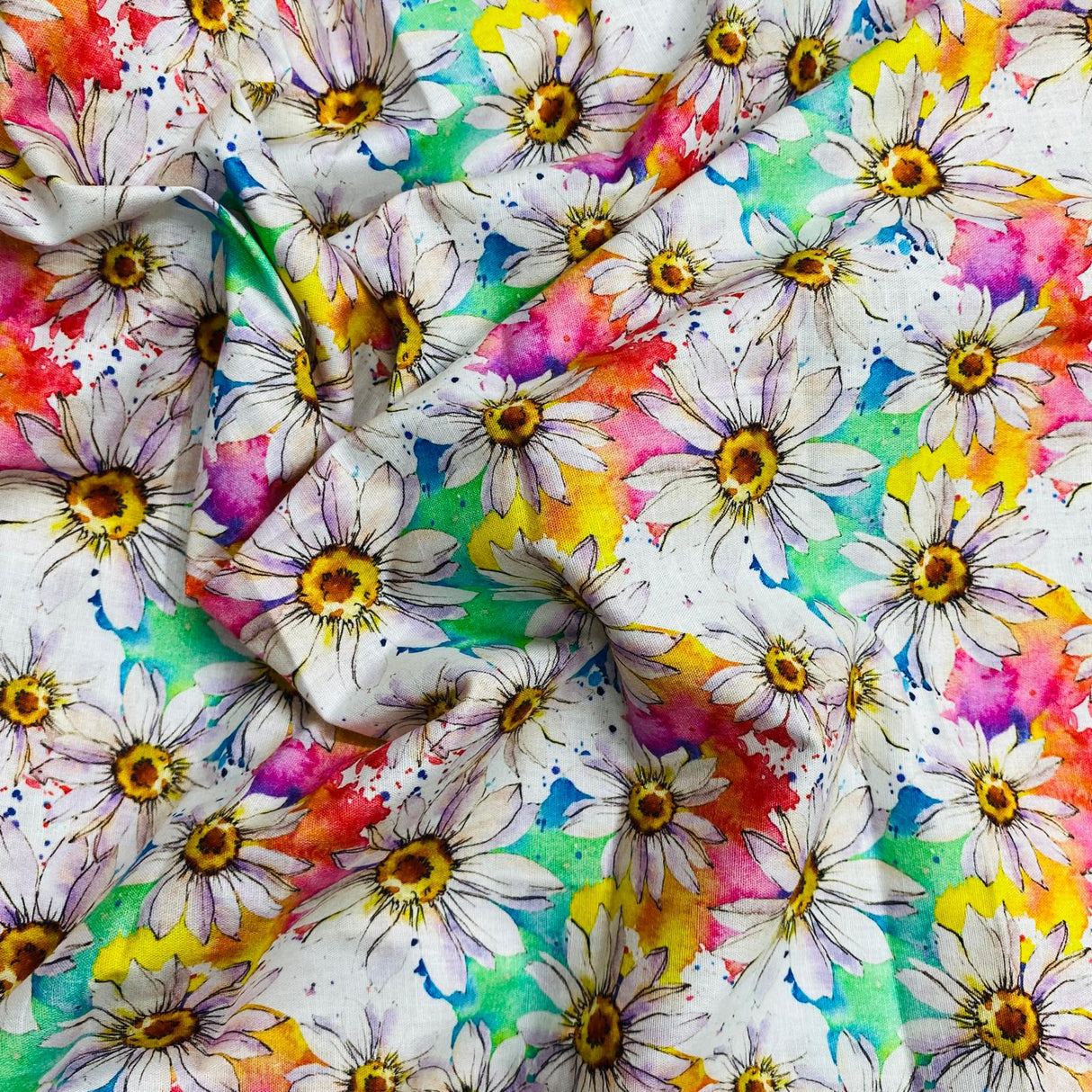 Per Metre 100% Digital Cotton Print - (Print 85)