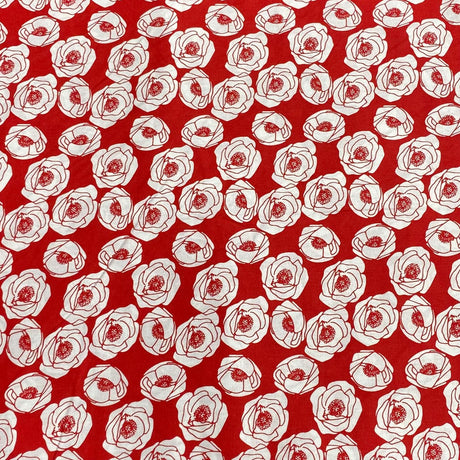 Per Metre 100% Digital Cotton Print - (Print 82)