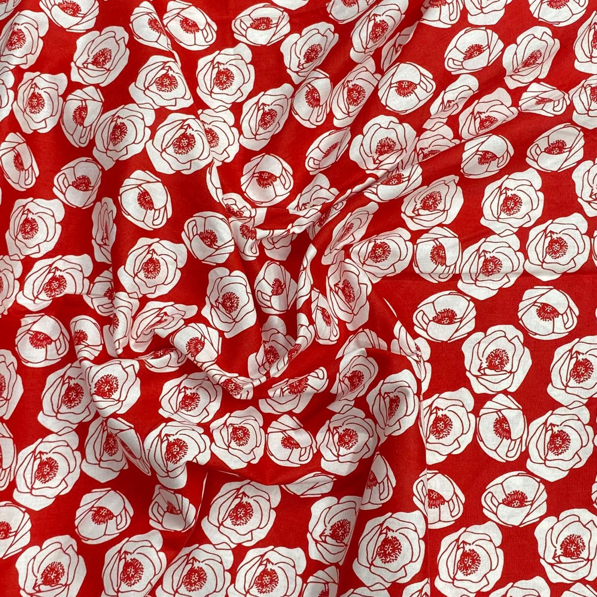 Per Metre 100% Digital Cotton Print - (Print 82)