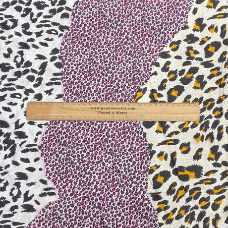 3 Metres Printed Spandex Velvet-  55" (Sale 78)