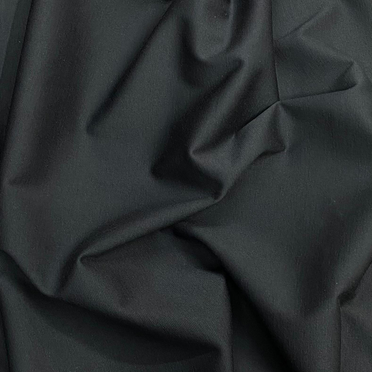 3 Metres Super Soft Cotton Feel Jersey 55" - (Black)