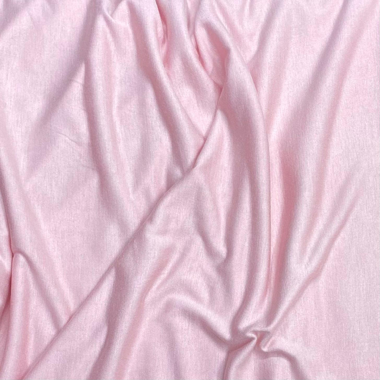 3 Metre Luxurious Soft Polyester Jersey - 55" (Baby Pink)
