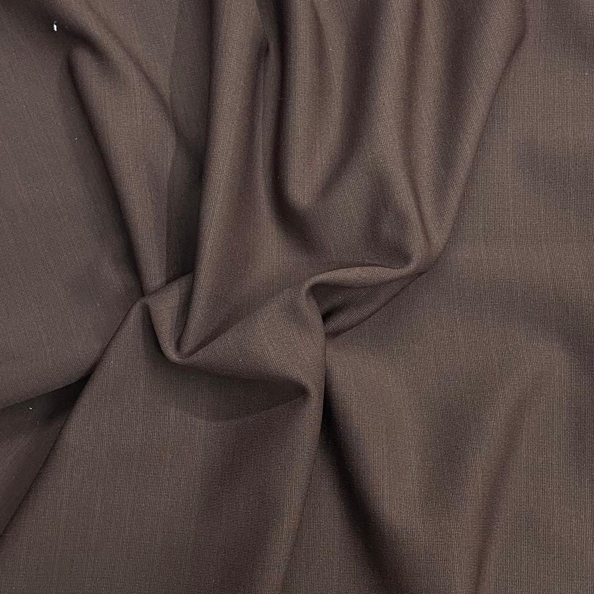 3 Metres Luxury Soft Ponte Scuba - 55" Wide - (Brown)