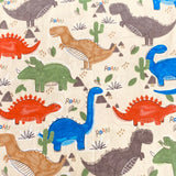 Per Metre High Quality Brushed Cotton - 45" Wide (Roar)