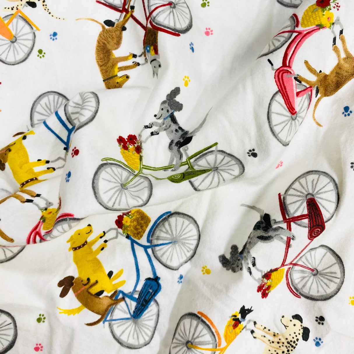 Per Metre High Quality Brushed Cotton - 45" Wide (Cycle)