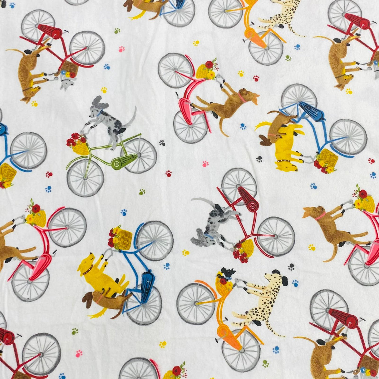 Per Metre High Quality Brushed Cotton - 45" Wide (Cycle)