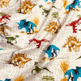 Per Metre High Quality Brushed Cotton - 45" Wide (Dinosaur)