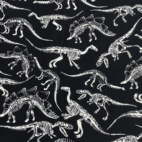 Per Metre High Quality Brushed Cotton - 45" Wide (Bones)