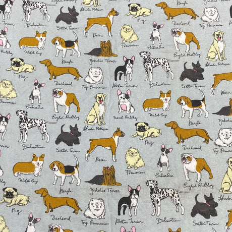 Per Metre High Quality Brushed Cotton - 45" Wide (Different)