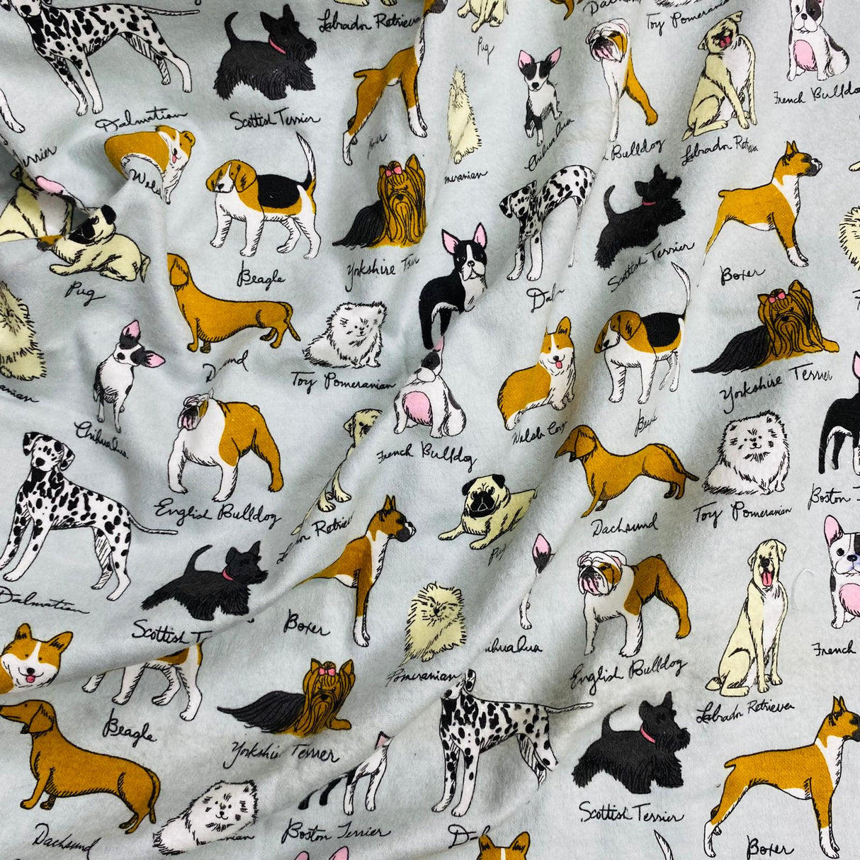 Per Metre High Quality Brushed Cotton - 45" Wide (Different)