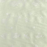 3 Metres Luxurious Dressmaking Embroidery  Crepe 45" wide (Sale 118)