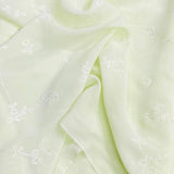 3 Metres Luxurious Dressmaking Embroidery  Crepe 45" wide (Sale 118)