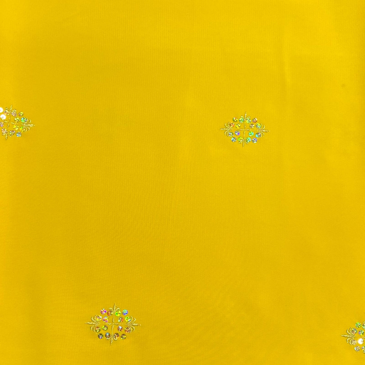 3 Metres Luxurious Dressmaking Sequin Crepe 45" wide (Sale 122)