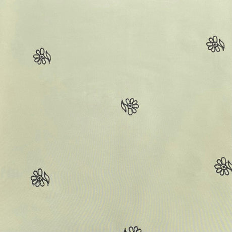 3 Metres Luxurious Dressmaking Embroidery  Crepe 45" wide (Sale 110)