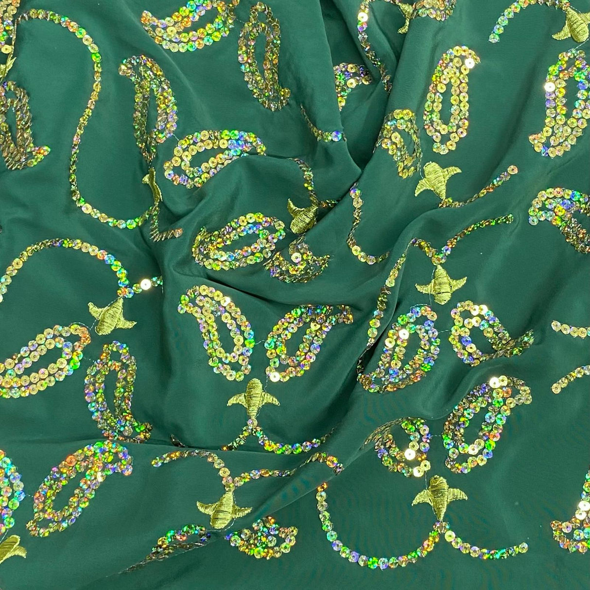3 Metres Bundle Embroidery Crepe- 45" Wide (Sale 124)