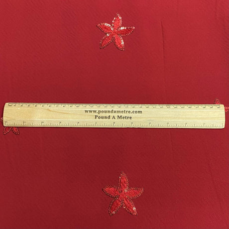 3 Metres Bundle Embroidery Crepe- 45" Wide (Sale 123)
