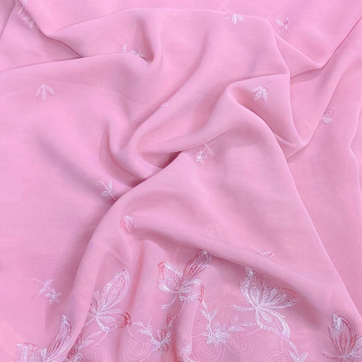 3 Metres Bundle Embroidery Crepe- 45" Wide (Sale 126)