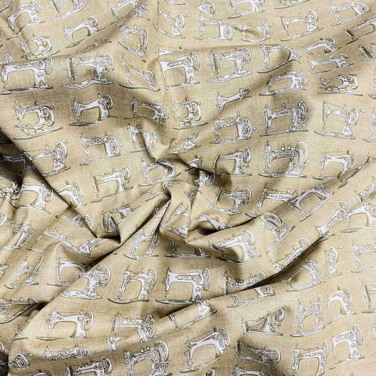 Per Metre 100% Digital Cotton Print - (Print 129)