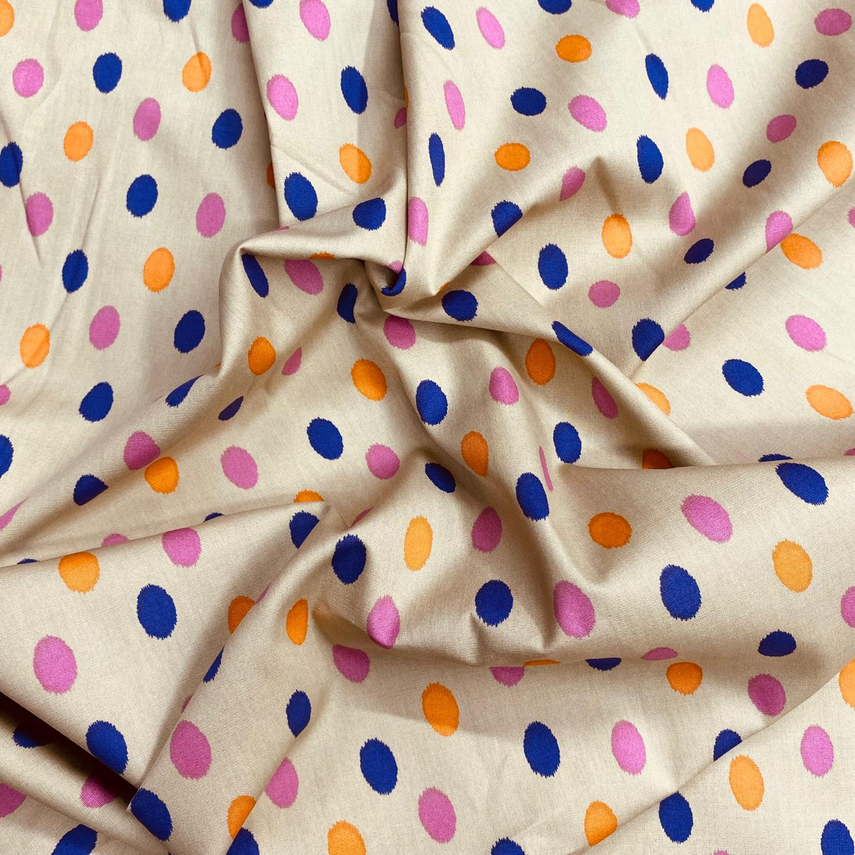 Per Metre 100% Digital Cotton Print - (Print 128)