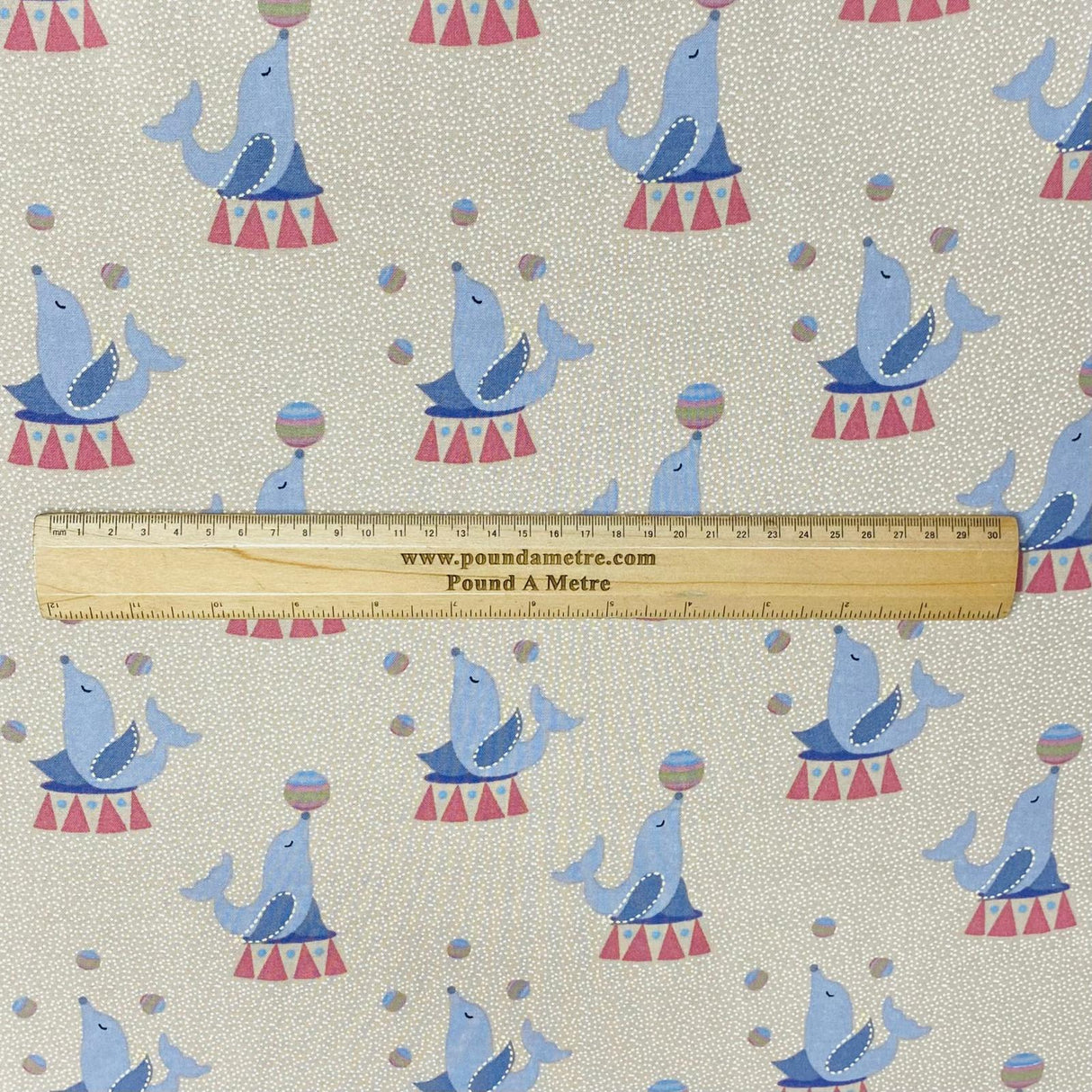 Per Metre 100% Digital Cotton Print - (Print 127)