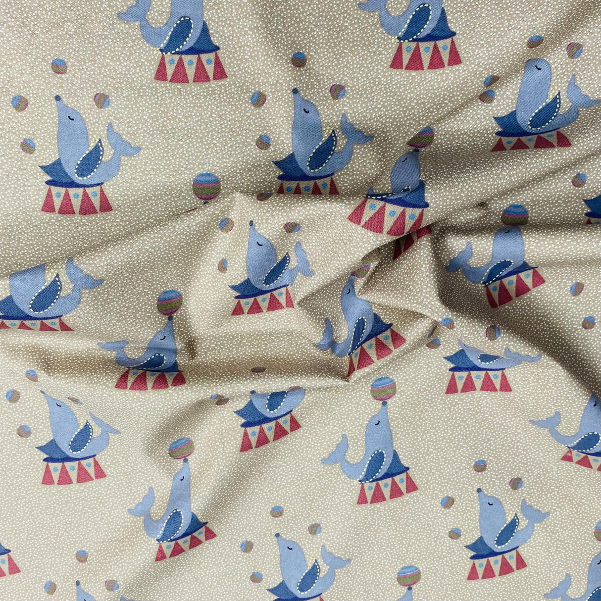 Per Metre 100% Digital Cotton Print - (Print 127)