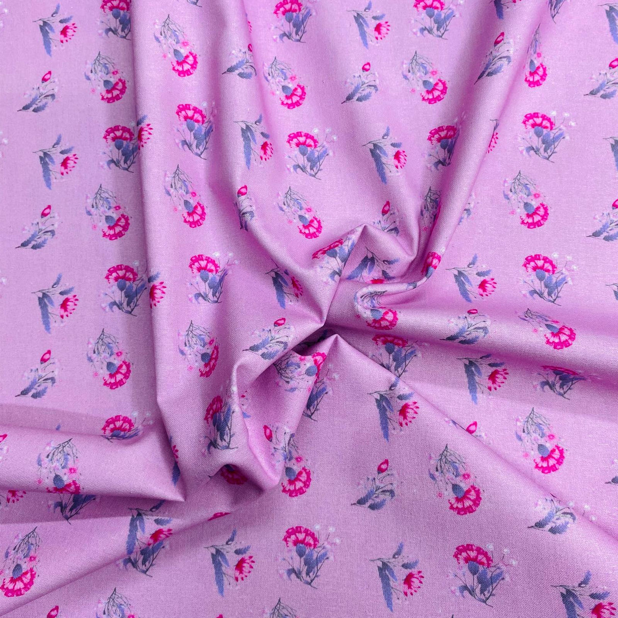 Per Metre 100% Digital Cotton Print - (Print 121)
