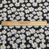 3 Metre Luxurious Soft Viscose Jersey - 60"-  (Daisy)