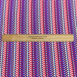 3 Metre Luxurious Soft Viscose Jersey - 60"-  (Waves)