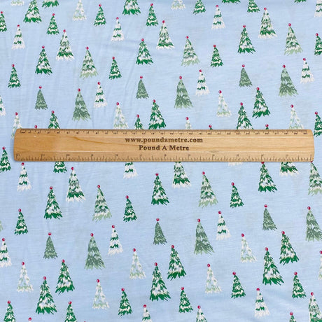 3 Metre Luxurious Soft Viscose Jersey - 60"-  (Christmas)