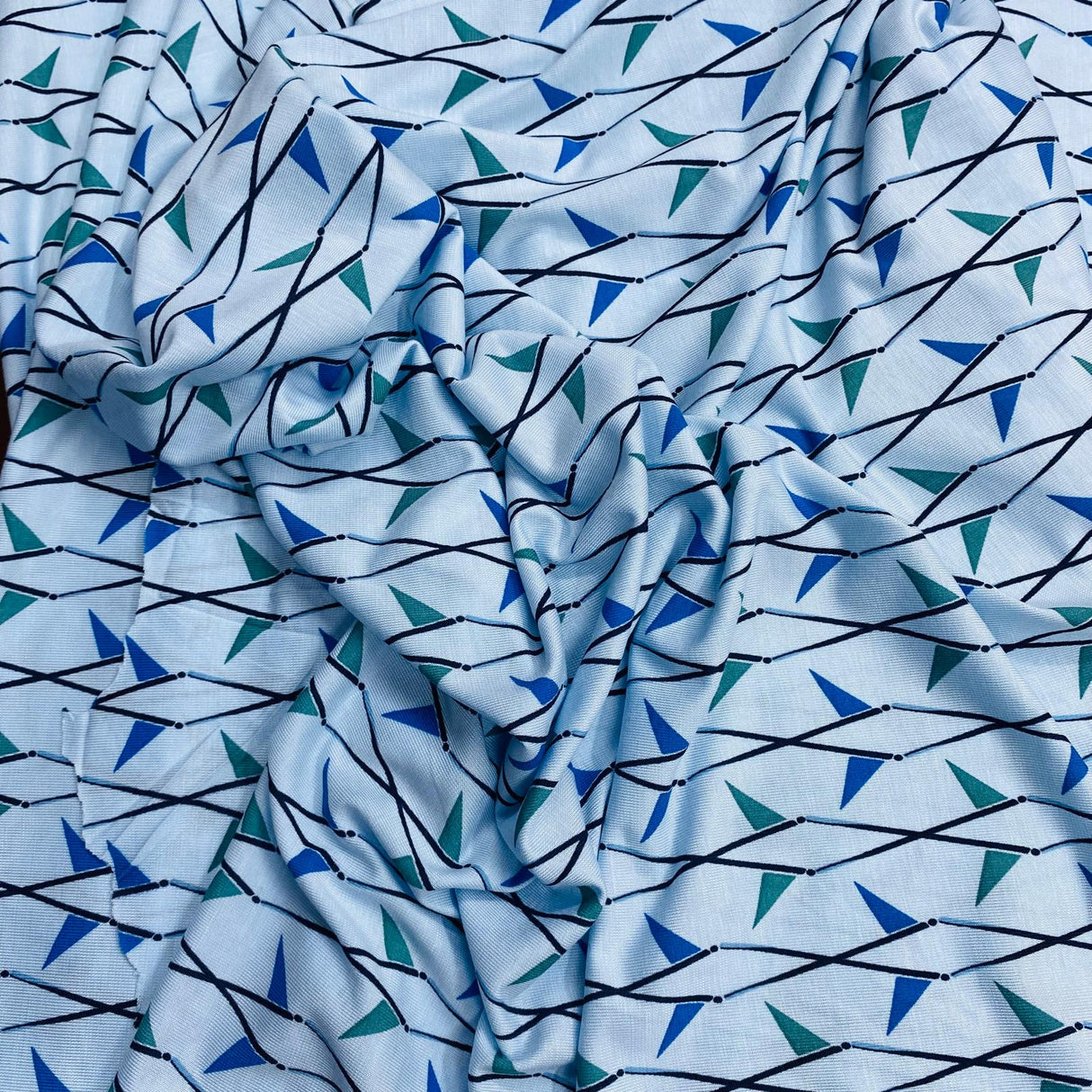 3 Metre Luxurious Soft Viscose Jersey - 60"-  (Fish Hook)