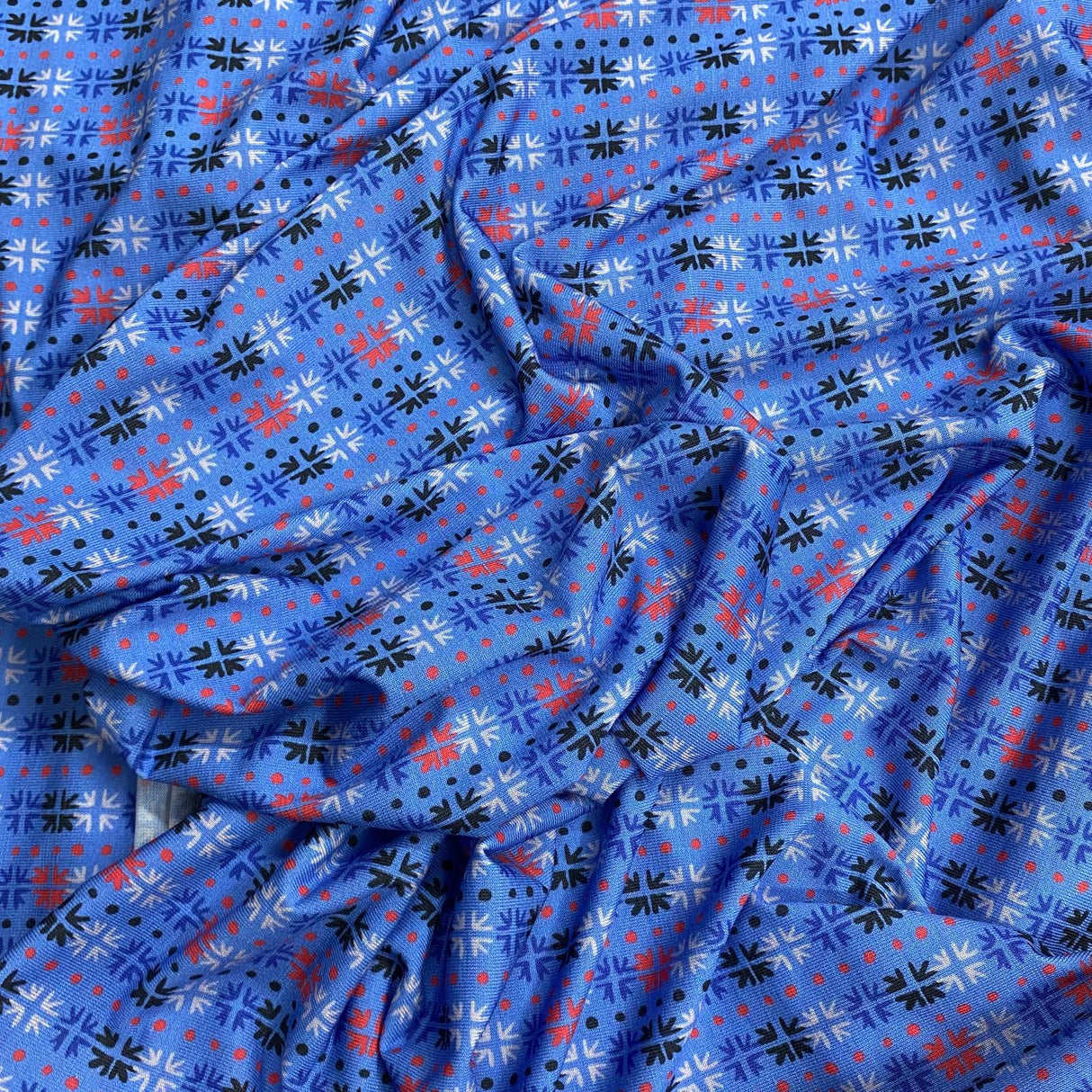 3 Metre Luxurious Soft Viscose Jersey - 60"-  (Blues)