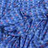 3 Metre Luxurious Soft Viscose Jersey - 60"-  (Blues)