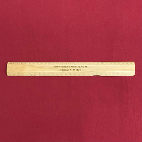 3 Metre Luxurious Cotton Feel Jersey - 55"-  (Maroon)