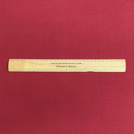 3 Metre Luxurious Soft Viscose Jersey - 55"-  (Wine)