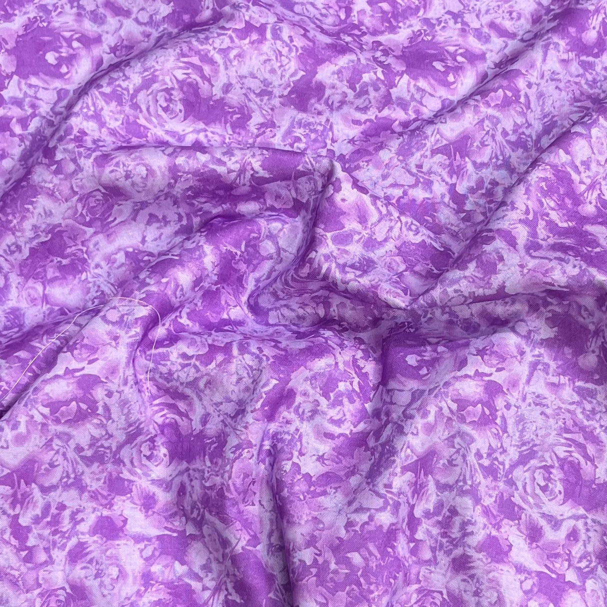 Per Metre Premium Digital Cotton 45'' Wide (Purple)