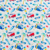 Per Metre Premium Digital Cotton 45'' Wide (Vacation)
