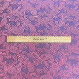 3 Metres Two Tone Jacquard Fabric 55" (Grape)