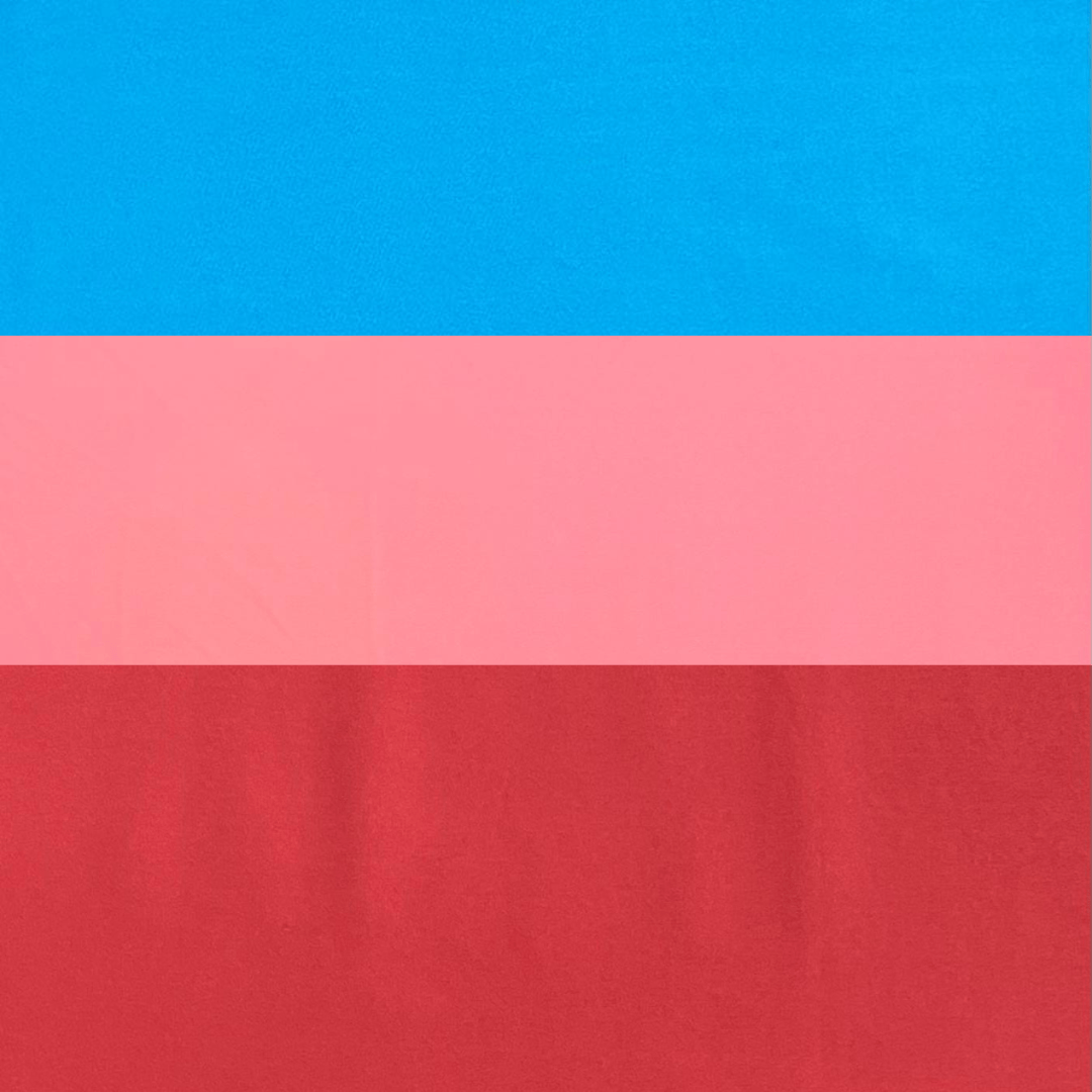 Pound A Metre American Crepe 3-Piece (3 Metre) Fabric Bundle - 45" Wide (Bundle 3)