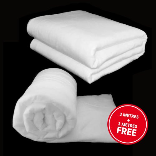 BUY 1 GET 1 FREE Super Soft Wadding Fabric- 55" Wide (Total 6 Metres) - Pound A Metre